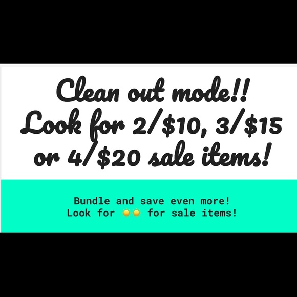 Other - Clean out mode sale!